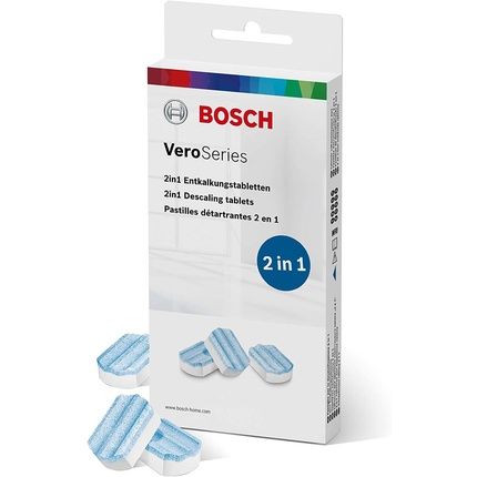 Bosch Descaling Tablets Tcz8002A, Longer Life, Removes