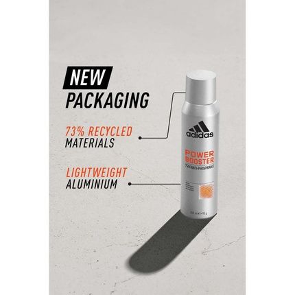 Adidas Power Booster Deo Spray 72H Anti-Perspirant 150Ml - Image 3