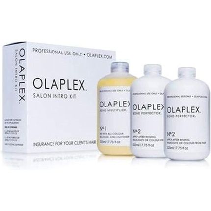 Olaplex Bond Multiplier No 1 Salon Intro Kit - 525 Ml X 1, 525 Ml X 2, Dosing Dispenser X 1