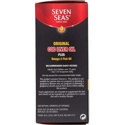 Seven Seas Original Cod Liver Oil 150G