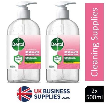 Dettol Pro Cleanse Antibacterial Hand Wash Citrus Soap 500Ml