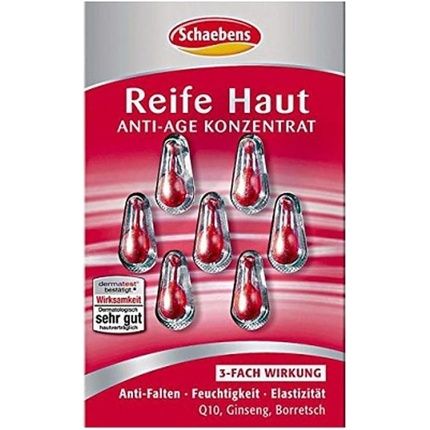 Schaebens Mature Skin Anti-Age Concentrate 3-Way Effect With Q10, Ginseng & Borage