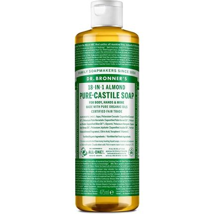Dr. Bronner'S Pure Castile Liquid Soap Almond 475Ml