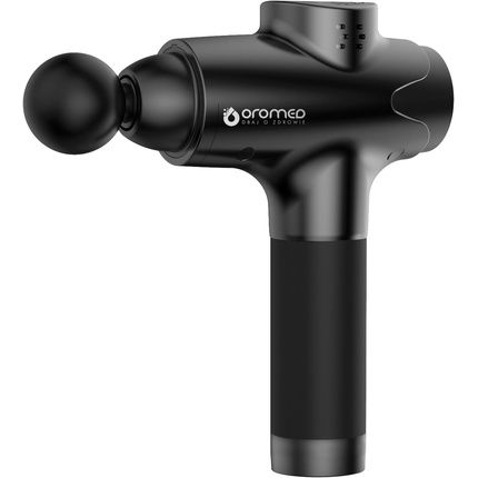Oromed Massage Gun Oro-Gun Pro With 6 Replacement Tips And 20 Adjustment Levels