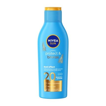 Nivea Sun Protect & Bronze Sunscreen Milk Spf 20