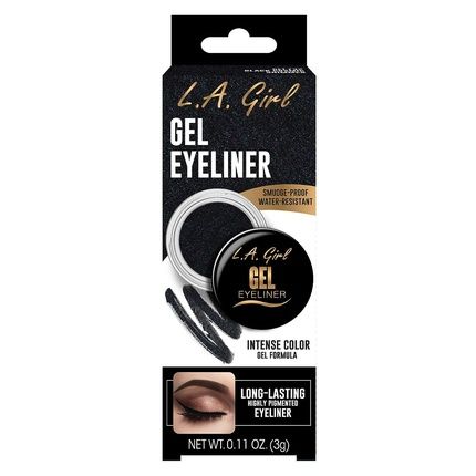 La Girl Gel Eyeliner Black Cosmic Shimmer