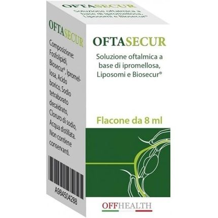 Offhealth Oftasecur Lubricating Ophthalmic Solution 8Ml