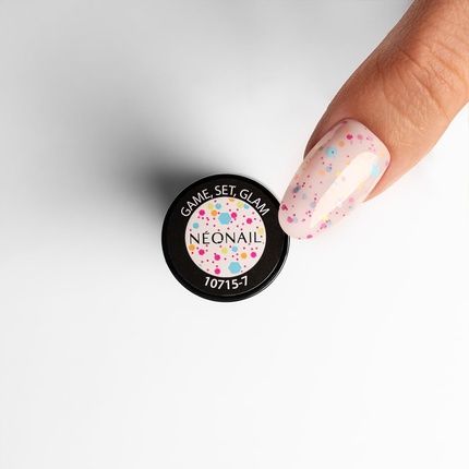 Neonail Uv Nail Polish 7.2Ml - Multicolor - Game, Set, Glam - Neonail Colors - Uv Glitter Polish - Gel Nails - Nail Design - Shellac - Image 3
