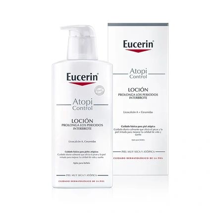 Eucerin Atopicontrol Body Lotion With Omega 400Ml Ideal For Dry Irritable Skin