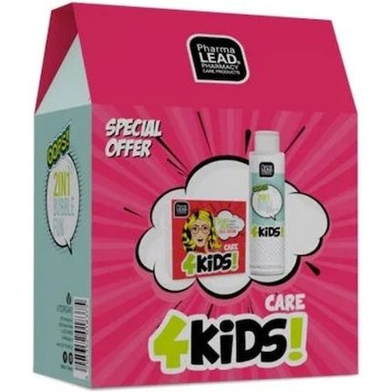 Pharmalead Kids Promo Pack 2In1 Bubble Fun Shampoo And Shower Gel 100Ml And Shiny Skin Face Cream Gel 50Ml
