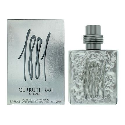 Cerruti 1881 Silver Eau De Toilette 100Ml For Men