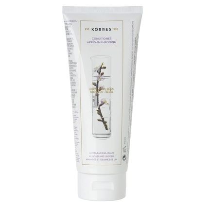 Korres Almond And Linseed Conditioner For Dry, Damaged Hair 200Ml