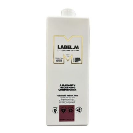 Label. M Amaranth Thickening Conditioner 33.8 Oz