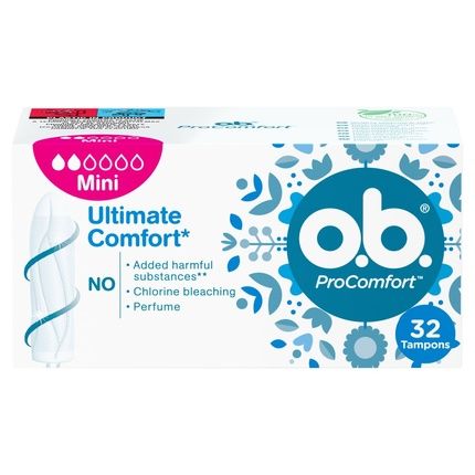 O.B. Procomfort Tampons Mini - 32 Pieces
