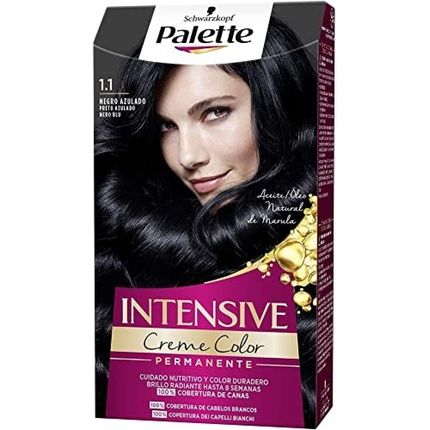 Schwarzkopf Palette Intense Color Cream 1.1 Blue Black Tone
