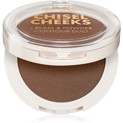 Barry M Chisel Cheeks Palette Medium Contouring Duo - 11G