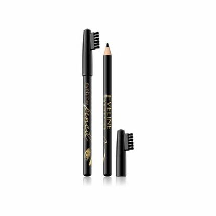 Eveline Cosmetics Eyebrow Pencil With Brush Long-Lasting Definition 4 Shades