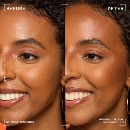 Nyx Professional Makeup Matte Buttermelt Bronzer Longwear Face Makeup