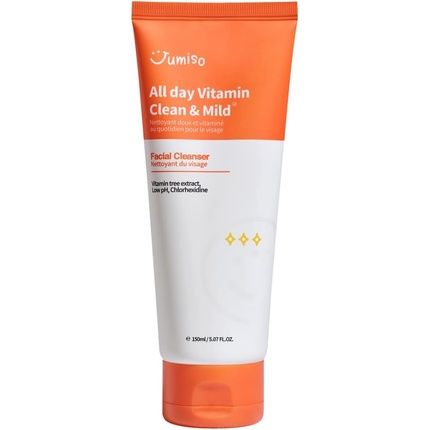 Jumiso All Day Vitamin Clean & Mild Facial Cleanser - Low Ph Vegan