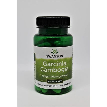 Swanson Garcinia Cambogia 5:1 Extract 80Mg 60 Capsules - Image 3