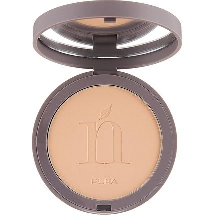 Pupa Milano Natural Side Compact Face Powder 002 Natural Beige 0.28 Oz