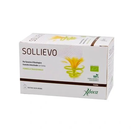 Aboca Sollievo Bio Herbal Tea 20 Filters Of 22 Grams