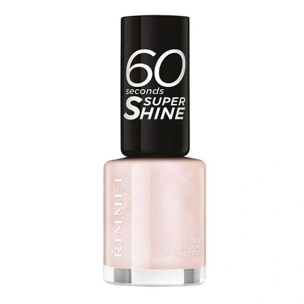 Rimmel London 60 Seconds Super Shine Nail Lacquer 203 Lose Your Lingerie 8 Ml
