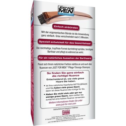 Just For Men Beard M35 - Medium Brown 35G - Image 3