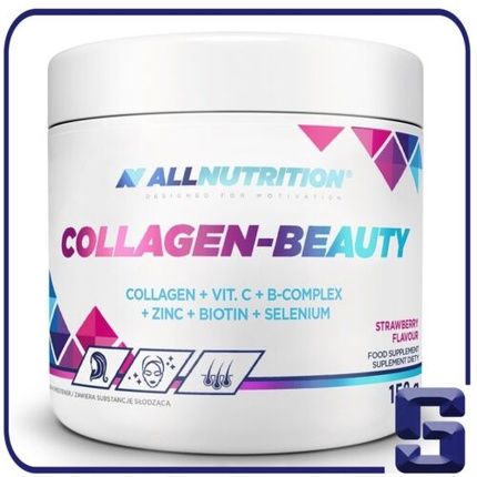 Allnutrition كولاجين بيوتي كولاجين متحلل بالفراولة 158 جم