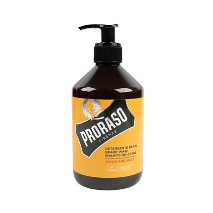 Proraso Wood & Spice Scented Beard Wash 500Ml - Made In Italy