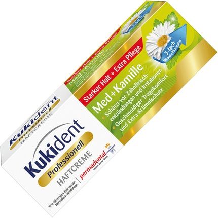 Kukident Kukident Super Denture Cream Extra Strong 40G Chamomile