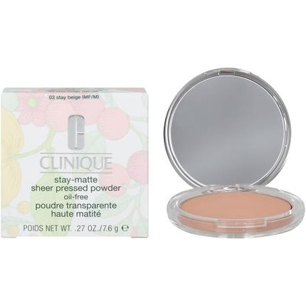 Clinique Stay Matte Sheer Powder #03 Stay Beige 7.6G