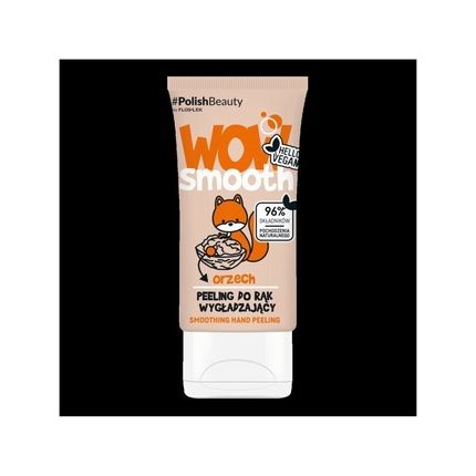 Floslek Wow Smooth! Smoothing Hand Scrub Nut 50G
