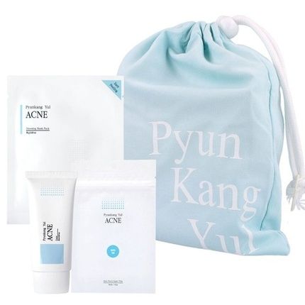 Pyunkang Yul Mini Set Acne Cream 50Ml And Super Thin Acne Spot Patch