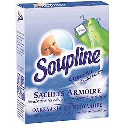 Soupline Great Outdoors Scented Armoire Sachets With 3 Hooks