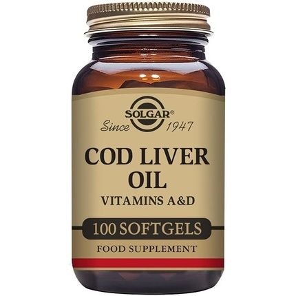 Solgar Cod Liver Oil Softgels 100 Pack