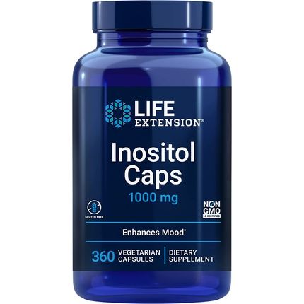 Life Extension Inositol Caps 1000Mg 360 Vcaps