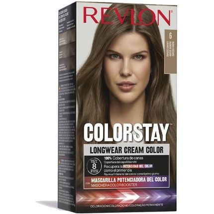 Revlon Colorstay Longwear Cream Hair Color 6 Dark Blonde 165Ml
