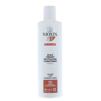 Nioxin System 4 Scalp Therapy Revitalizing Conditioner For Colored Hair With Progressed Thinning 300Ml