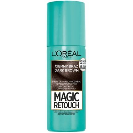L'Oreal Magic Retouch Instant Root Touch Up Spray Dark Brown 75Ml