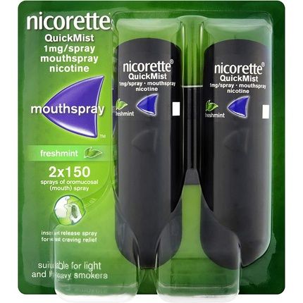 Nicorette Quickmist Mouthspray Duo