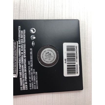 Mac Eyeshadow Club Satin Medium Brown Pearl Refill Pan - Sold Out Rare Global - Image 3