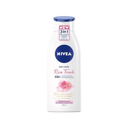 Nivea Rose Touch Body Lotion Moisturizing Balm With Argan Oil For Normal And Dry Skin 400Ml