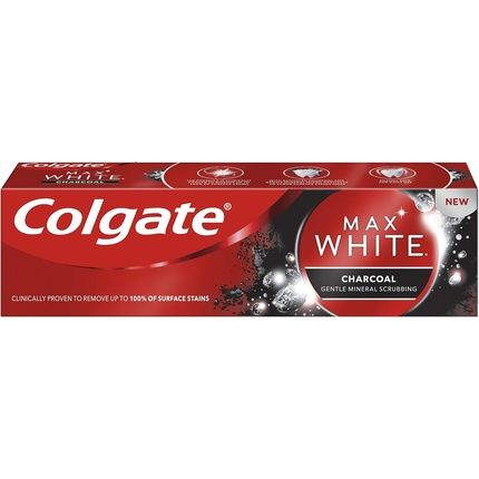 Colgate Max White Charcoal Toothpaste 75Ml Teeth Whitening Toothpaste Clinically Proven Formula With Activated Charcoal And Mineral Micro-Particles - Image 3