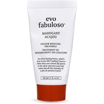 Fabuloso Mahogany Colour Boosting Treatment Colour Care Conditioner For Colour-Treated Hair 30Ml Travel Size