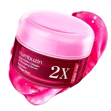 Numbuzin No2X Serum Rose Pdrn Collagen 2X Plumping Serum For Glowing Skin