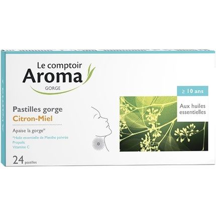 Le Comptoir Aroma Lemon Honey Throat Lozenges