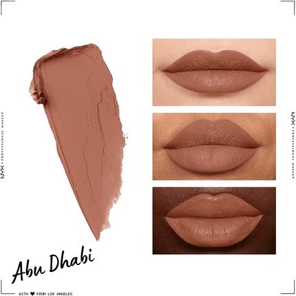 Nyx Soft Matte Lip Cream Abu Dhabe 09 8Ml - Image 3