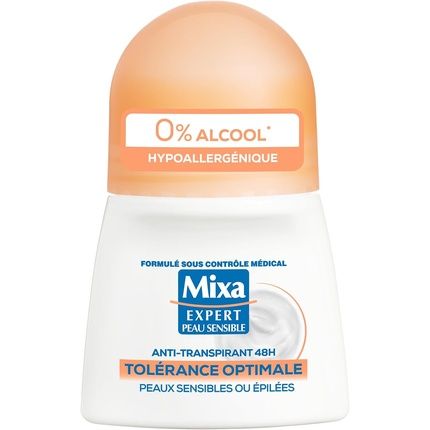 Mixa Anti-Perspirant Roll-On 48H Optimal Tolerance