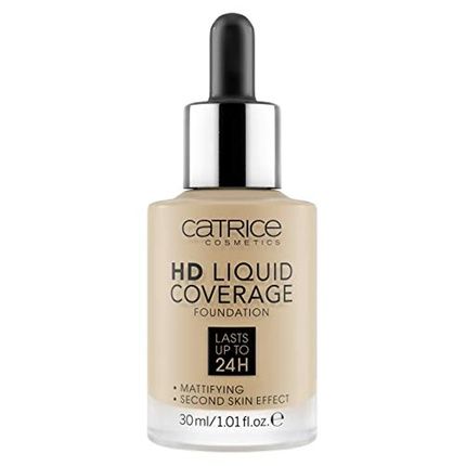 Catrice Hd Liquid Coverage Foundation 032 Nude Beige 30Ml